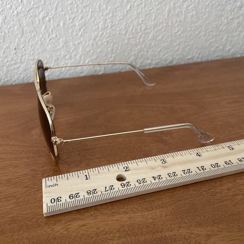 Ray-Ban Junior Rj9506s Occhiali da sole aviatore metallo 50-13 oro marrone sfumato - Foto 4 di 7