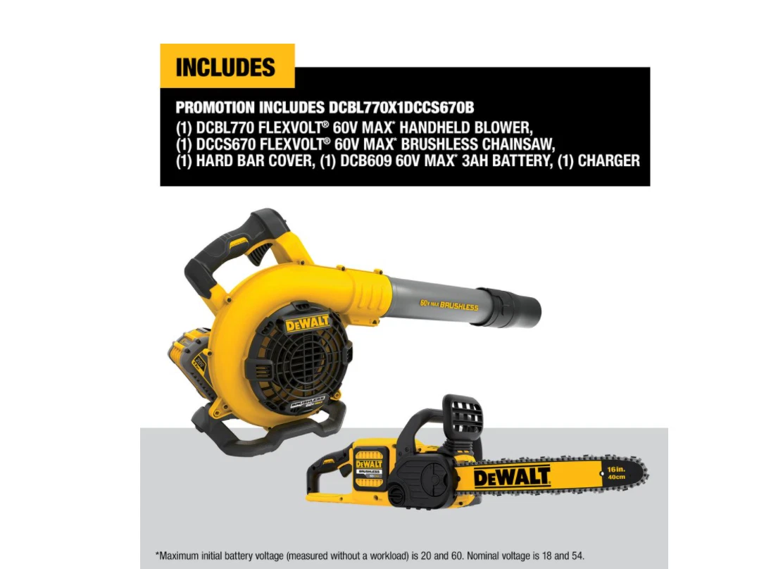 Dewalt flexvolt 60v max handheld blower deals