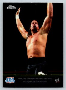 2014 Topps Chrome WWE Champions JBL #2 Defeats Steven Richards (ref 212869)