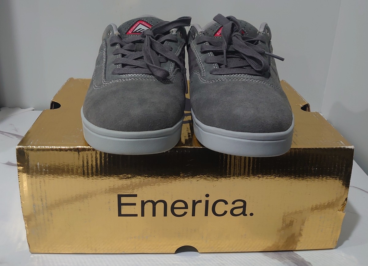 RARE BRAND NEW Emerica Footwear The Bryan Herman G6 Sz 9 Dark Grey
