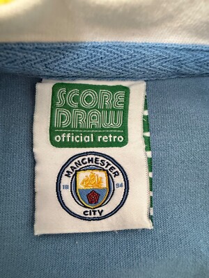 MAILLOT RETRO MANCHESTER CITY DOMICILE SAISON 1972 - Football Planète