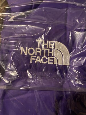 Supreme The North face Split Nuptse Jacket Tan Purple Size XL SS24