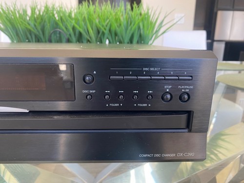 ONKYO - CD Player DX-C390 6-Disc Changer w/Remote Audiophile Tested-Works Well - Picture 4 of 9