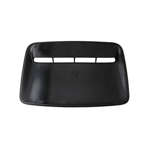 Air Flow Vent Cover Car Intake Hood Scoop Bonnet Glossy Black Decor Universal - Picture 11 of 12