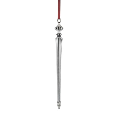 2024 Barrett & Cornwall Sterling Silver ''Snowdonia Icicle'' Ornament, NEW