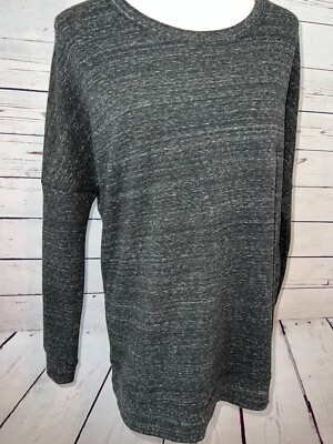 #ad Calia Sweatshirt Small Long Sleeve Pullover Shirt Tunic side zip WAX11090H $18.92