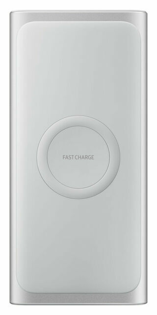 Samsung EB-P1100 Wireless Charger Portable Battery Silver for