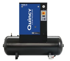 2024 Quincy QGS-5 Rotary Screw Air Compressor 5 HP with 60 Gallon Tank