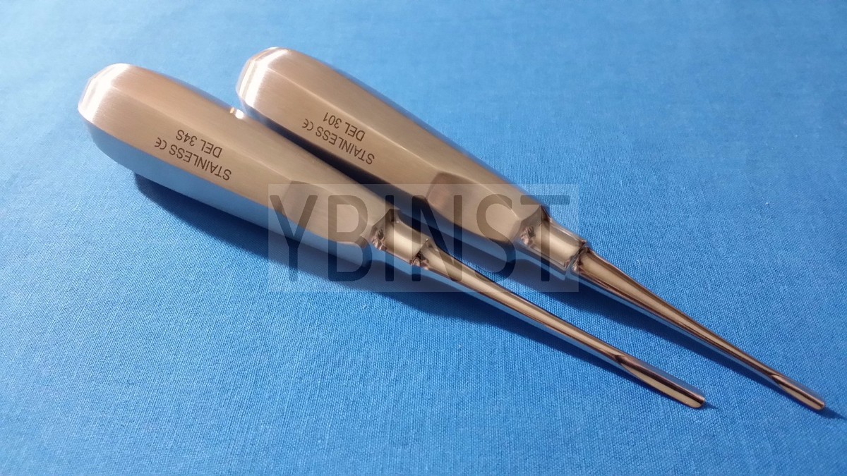 Elevatore Dentale Punta Dritta Elevatore Per Chirurgia Dentale Cynamed - Punta Radice Diritta E Concava, Modello #60 (ELE-0060-005) Elevatore Dentale Cynamed - Foto 11