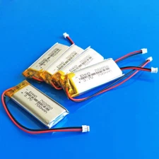 5 pcs 700mAh li po battery 3.7V 702050 for GPS Recorder PSP JST 1.5mm Connector