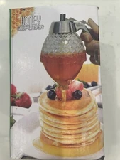 Not Leak Honey Dispenser Plastic Maple Syrup Dispenser Bee Drip Dispenser