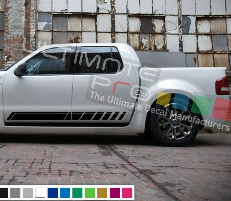 Rayas para Ford Explorer Sport Truck Adrenalina Calcomanía Adhesiva Cuerpo 4.6-l SVT V8 Foto 3 de 4