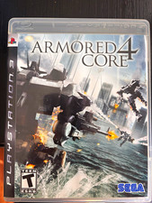SEGA Armored Core 4 PS3 NTSC-U/C T-Teen Manual Included Multiplayer Online
