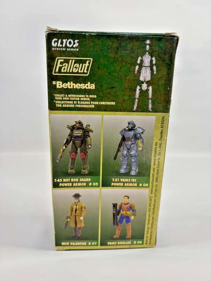 Экшн-фигурка Ника Валентина из Fallout Mega Merge серия 2 No07 сборная - Изображение 4 из 4