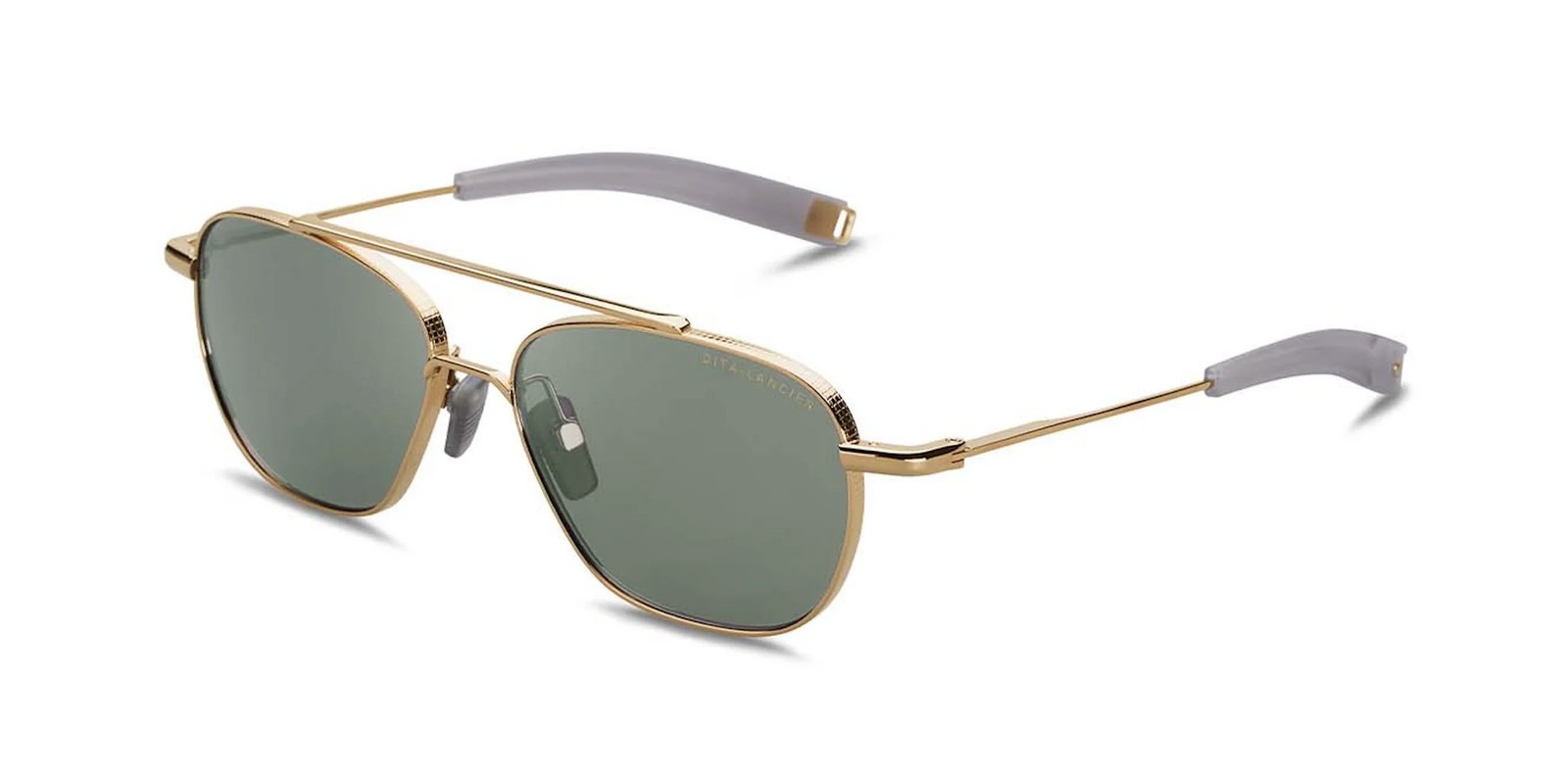 DITA Lancier Titaniium Squared Brow Bar Aviator Sunglasses - DLS110-A-02 - Japan 44890₽