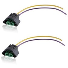 H11 H8 Female Adapters Wiring Harness Sockets with 5.9  Wire Pigtails Lamp
