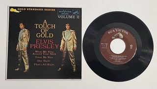 Elvis Presley EPA 5101 A Touch Of Gold Vol 2 EP Rare Maroon Label