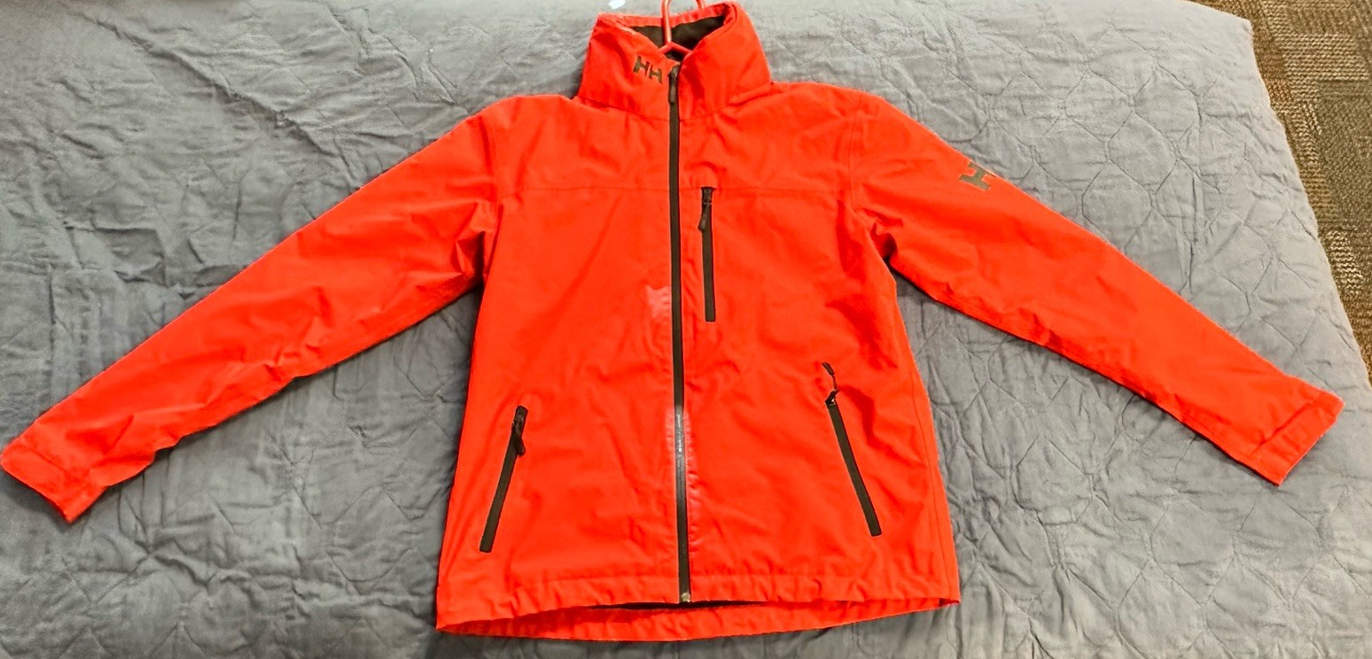 Helly Hansen Men’s Shell Jacket Medium Red Waterp… - image 1