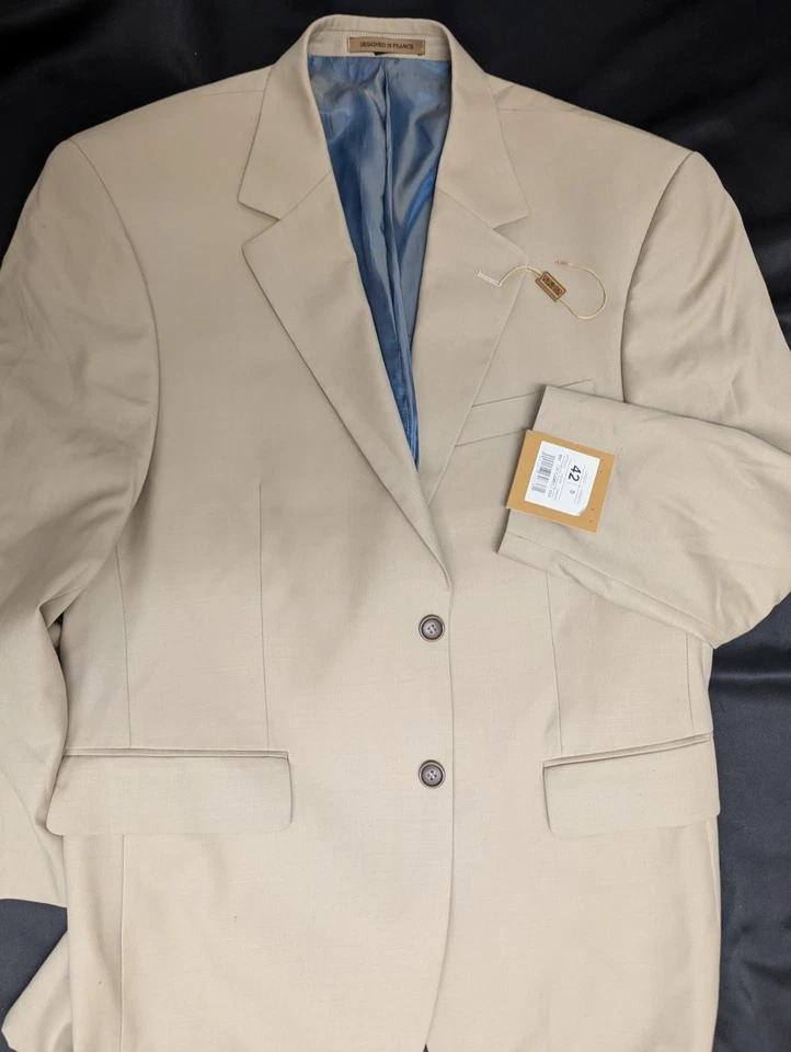 Nuevo con etiquetas Abrigo Deportivo Giorgio Cosani Lana Camel y Cachemira 42 S Foto 2 de 4