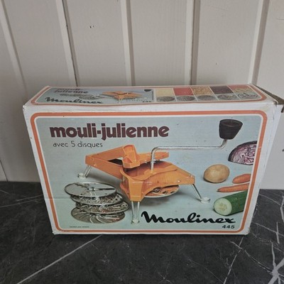 Vintage Moulinex Mouli-Julienne Slicer Grader Model 445 | Original