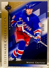 JERSEY # MATCH! 2024-25 UD Ultimate Collections Wayne Gretzky 99/99! RANGERS!