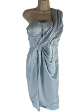 Boohoo occasion UK size 10 blue dress