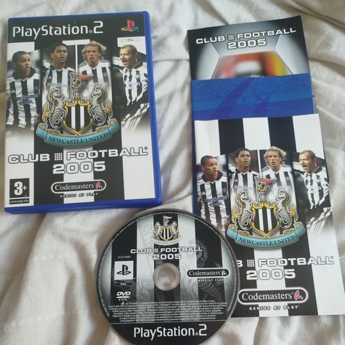 Club Football: Newcastle 2005 (PS2) mit Handbuch & Booklets