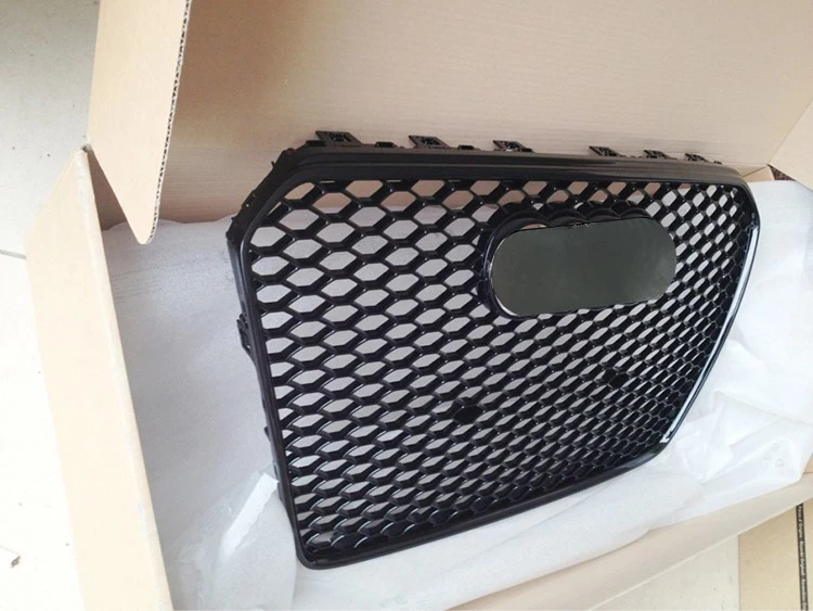 For Audi A5 S5 B8.5 2013 2014 2015 2016 Honeycomb Grille RS5 Style Grill  Black Foto 4 de 4