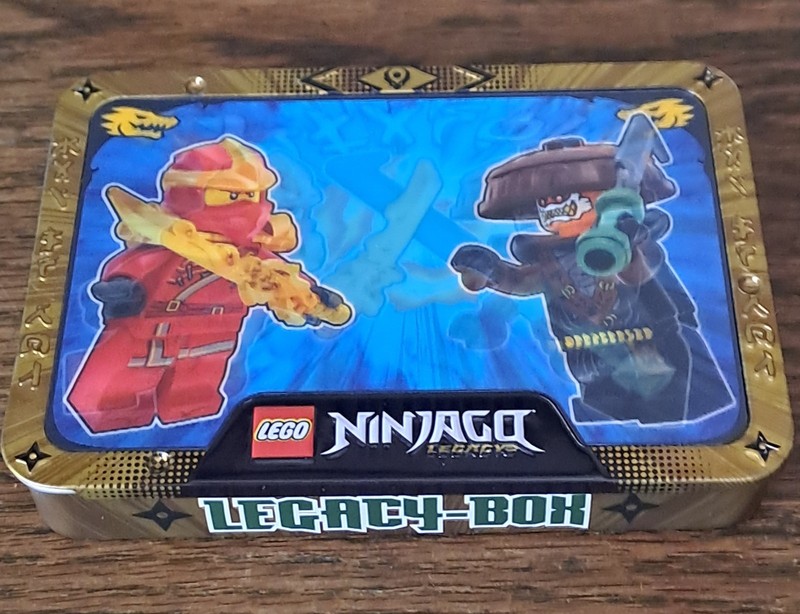 LEGO NINJAGO Legacy Box New Limited Edition Original Packaging L0002213 Metal Box