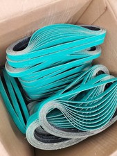 UNISAND 1/2 x 24 Inch Air File Sanding Belts- 60 Grit Zirconia USA 450pc