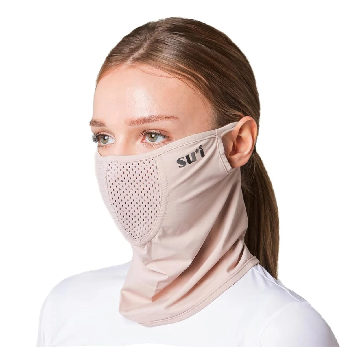 KOREA UV Sun Protection Balaclava Half Face Mask - For Hiking, Running, Cycli...