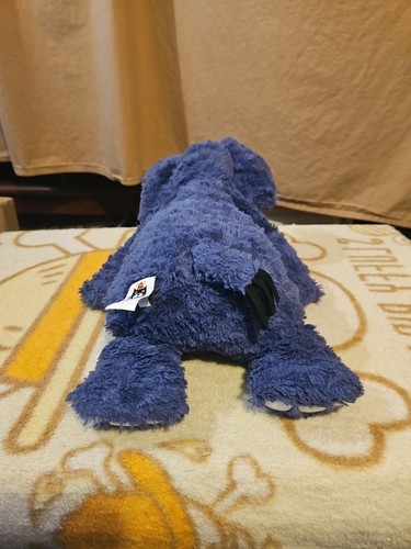 Jellycat London Approx 15” Edmundo Elephant Indigo Blue Stuffed Plush - Picture 10 of 12