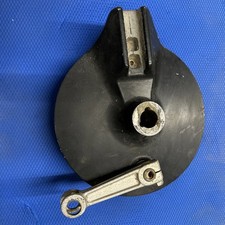 Kawasaki KDX OEM REAR BRAKE DRUM BACKING PLATE W/ Shoes