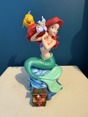Seltene Disney Parks Arielle kleine Meerjungfrau Spielfigur ''Unter dem Meer''