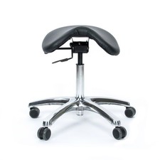 BetterPosture Saddle Chair Ergonomic Back Posture Stool with Tilting Seat