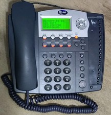 AT T 984 Small Business 4-Line Telephone Phone w/ Speaker Intercom  Caller ID
