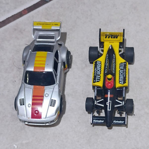 Vintage HO Slot Car Lot Tomy AFX Super G+ Indy Armor All #1 Tyco HP-7 Porsche935