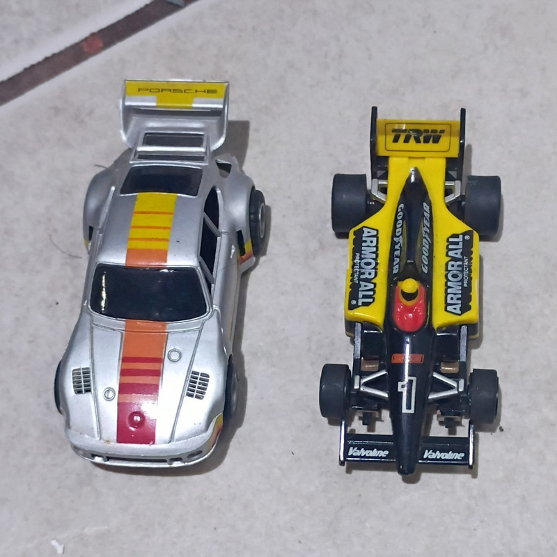 Vintage HO Slot Car Lot Tomy AFX Super G+ Indy Armor All #1 Tyco HP-7 Porsche935