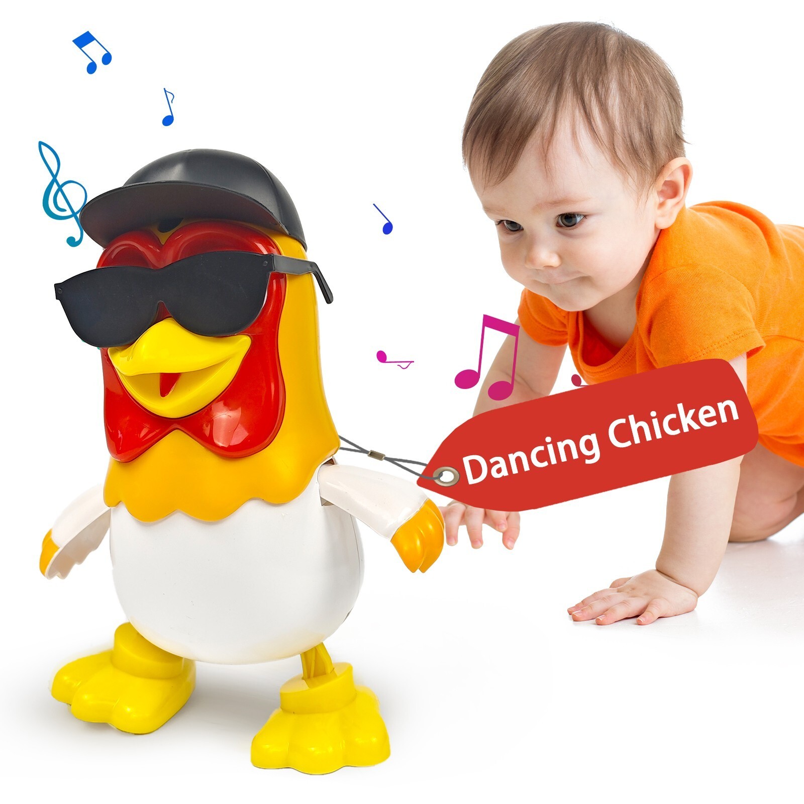 La Granja de Zenón Bailando Pollo Bebé Juguetes Bartolito Niños Pequeños...