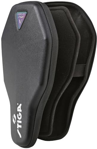 Butterfly Cell Case II – Custodia Per Racchetta Da Tennis Tavolo – Capienza 2 Racchette E 6 Palline – Nylon Nero – Taglia M