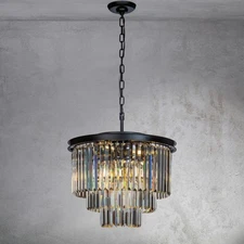 CraftHome 6-Lights Mid-Century Modern Antique Tier Round