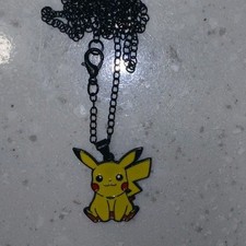 Pokemon Pikachu Chain Necklace/Anime/Cartoon/Video Game/Adults/Kids/Brand New