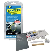 Dashboard Repair Kit Car Dashboard Dash Repair Set Cracked Leather Vinyl Plastic