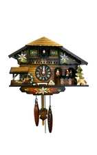 Alexander Taron Importer Battery Operated Black Forest Cuckoo Clock