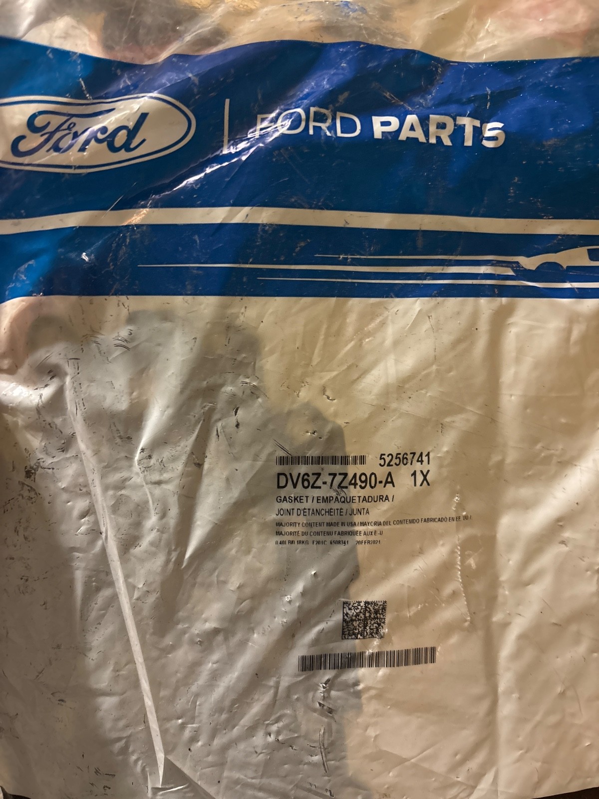 Genuine Ford Automatic Transmission Valve Body Gasket DV6Z-7Z490-A