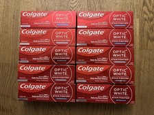 Pack Of 10 Colgate optic white stain fighter baking soda 4.2 Oz Ea EXP 01/2027+ 0.83 per gallon
