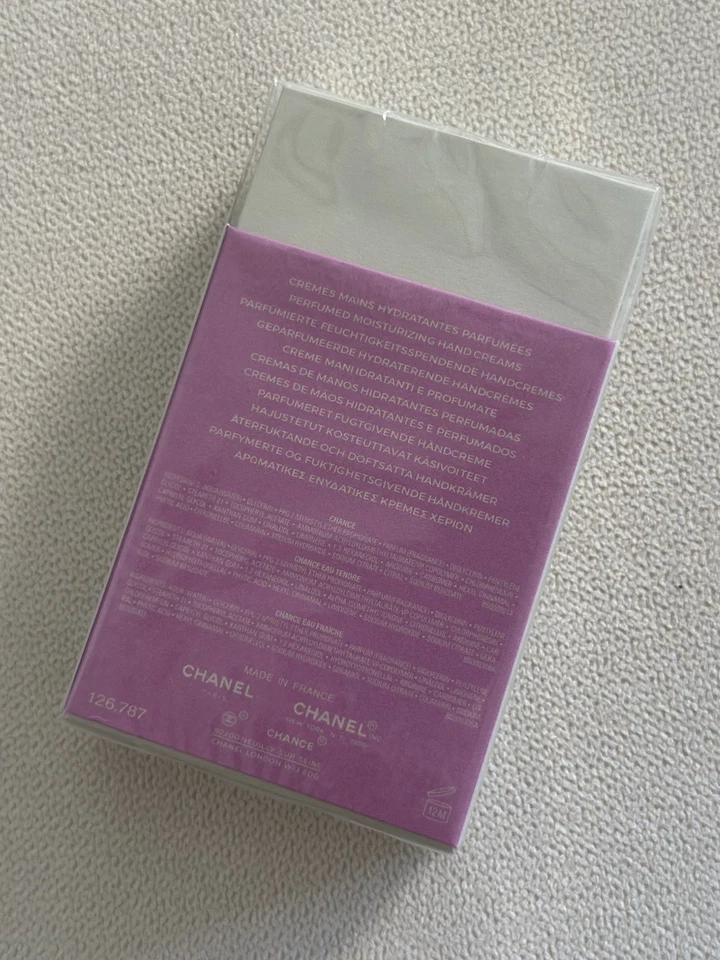 Cremas de manos perfumadas Chanel Chance 3*20 ml Foto 2 de 2