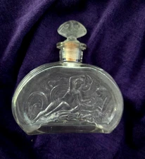 Antique 1910 MELBA Love Me NUDE Perfume Bottle Art Nouveau #2076