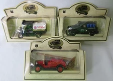 3 LLEDO Chevron Die Cast Model Replicas Standard Oil Red Crown / Fire Dept / RPM