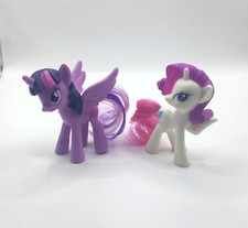 My Little Pony Rarity Twilight Sparkle McDonald's Toy Figures 2011 2016 MLP